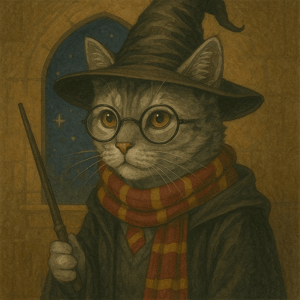 Ejemplo de cuadro PetLover estilo Personaje Fantasía
