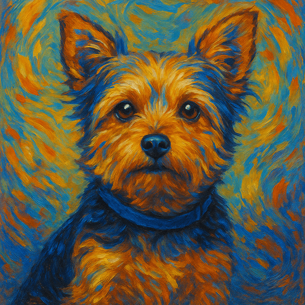 Cuadro PetLover premium de mascota estilo artístico